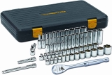 GEARWRENCH 56 Pc. 3/8-in Drive 6 Pt. 120XP Mechanics Tool Set $64.32