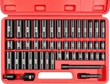 YIYITOOLS 48 Pcs 3/8-inch Drive Impact Socket Set ‎W-1-002 $36.10