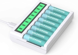 8PK Deleepow AA Rechargeable Batteries NiMH 3200mAh $14.99