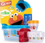 9-Count GladWare Sesame Street Food Storage Containers $13.36