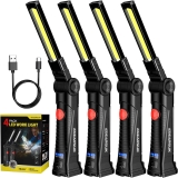 AGEARSUK 2200mAh 500 Lumens USB-C Rechargeable LED Work Light $21.99