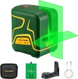 APEXFORGE X2 Pro Cross Line Laser Level 197ft Pulse Mode $29.68
