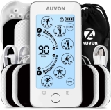 AUVON Touchscreen TENS Unit Muscle Stimulator 24 Modes $19.79