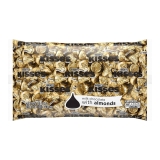 HERSHEY’S KISSES Gold Foils Milk Chocolate w/Almonds Candy 40pcs $21.79