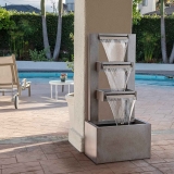 Alpine Corporation 43-inch Tall Outdoor Multi-Tier Fountain $247.44