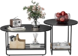 Amada Homefurnishing Nesting Coffee Table Set of 2 $39.99