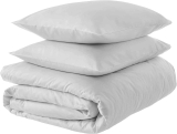 Amazon Aware Organic Cotton 300 Thread Count Duvet Cover Set $30.50