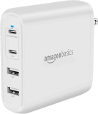 Amazon Basics 100W Four-Port GaN Wall Charger $34.99