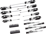Amazon Basics 34-Piece Magnetic Tip Screwdriver Set $16.32