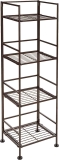Amazon Basics 4-Tier Iron Tower Shelf $34.42