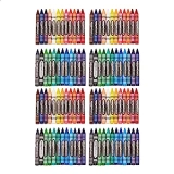 Amazon Basics 96-Count Jumbo Crayons