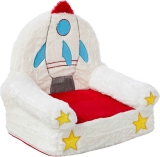 Amazon Basics Children’s Plush Chair, Rocket $15.68