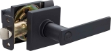 Amazon Basics Contemporary Stamford Door Lever with Lock $19.21