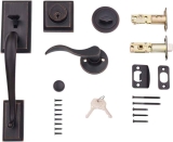 Amazon Basics Modern Exterior Door Handle $18.41
