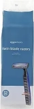 Amazon Basics Twin Blade Pivoting Disposable Razor 32-Pack