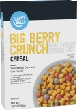 Amazon Brand Happy Belly Big Berry Crunch Cereal 13oz $2.09