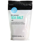 Amazon Brand Happy Belly Sea Salt, Fine Ground, 16-Ounce $2.08