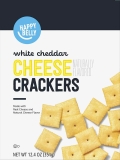 Amazon Brand Happy Belly White Cheddar Cheese Cracker 12.4oz $3.44