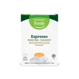 Amazon Fresh Espresso Medium Roast Aluminum Capsules 50 Count $13.18