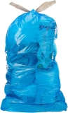 AmazonCommercial Custom Fit blue Drawstring Trash Bags 110-Ct $11.82