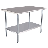 AmazonCommercial NSF Stainless Steel Workbench 30 x 48-in $147.26