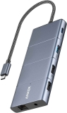 Anker 565 11-in-1 USB C Hub 10 Gbps USB-C and USB-A Data Ports $54.99