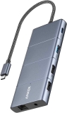 Anker 565 11-in-1 USB C Hub 10 Gbps USB-C and USB-A Data Ports $54.99