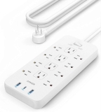 Anker Power Strip Surge Protector 12 Outlets 5ft Extension $24.99