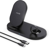 Anker PowerWave Sense 2-in-1 Wireless Charging Station $15.99