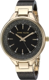 Anne Klein Womens Premium Crystal Accented Resin Bangle Watch $26.76