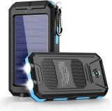 Annero 20000mAh Portable Solar Power Bank $17.09