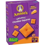 Annies Organic Cheddar Squares Baked Snack Crackers 11.25 oz $4.16
