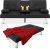 BCP Faux Leather Upholstered Modern Folding Futon Sofa Bed $199.99