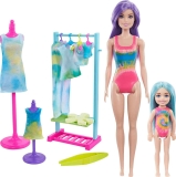 Barbie Color Reveal Gift Set Tie-Dye Fashion Maker $17.49