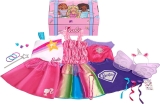 Barbie Dress Up Trunk Set Size 4-6x Kids Pretend Play Costumes $14.12