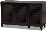 Baxton Studio Warren Shoe-Storage Cabinet $136.99