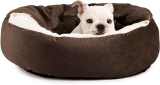 Best Friends by Sheri Cozy Cuddler Ilan Microfiber Cat & Dog Bed $18.45