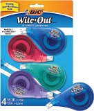Bic Wite-Out 4-Count EZ Correct Correction Tape
