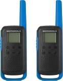 2-Pack Motorola Solutions T270 Two-Way Radio Black W/Blue $48.00