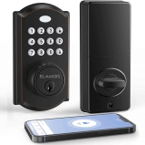 Elamor Smart Lock Keyless Entry Door Lock w/Bluetooth $49.99