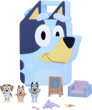 Bluey’s Deluxe Play & Go Playset with 2.5-3 inch Figures $14.60