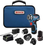 Bosch GSR12V-300FCB22 12V Max EC Flexiclick 5-In-1 Drill $149.00