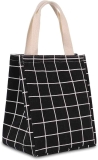 Buringer Insulated Canvas Reusable Lunch Tote Bag $6.99