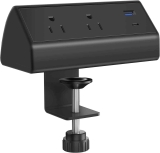 CCCEI Desk Power Strip with 18W USB C Fast Charge Port $16.49