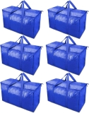 6-Pack Ticonn Extra Large Moving Bags w/Carrying Handles $22.71
