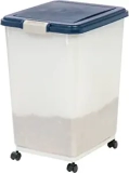 50-lb. WeatherPro Airtight Pet Food Storage Container w/ Casters