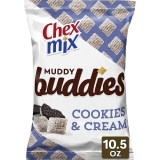Chex Mix Muddy Buddies Cookies and Cream Snack Mix 10.5oz $4.39