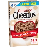 Cinnamon Cheerios Breakfast Cereal, Gluten Free 14.3 oz $3.32