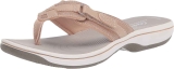 Clarks Womens Breeze Sea Flip-Flop $23.80