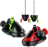 Click N Play Set of 2 Remote Control Bumper Cars $24.99